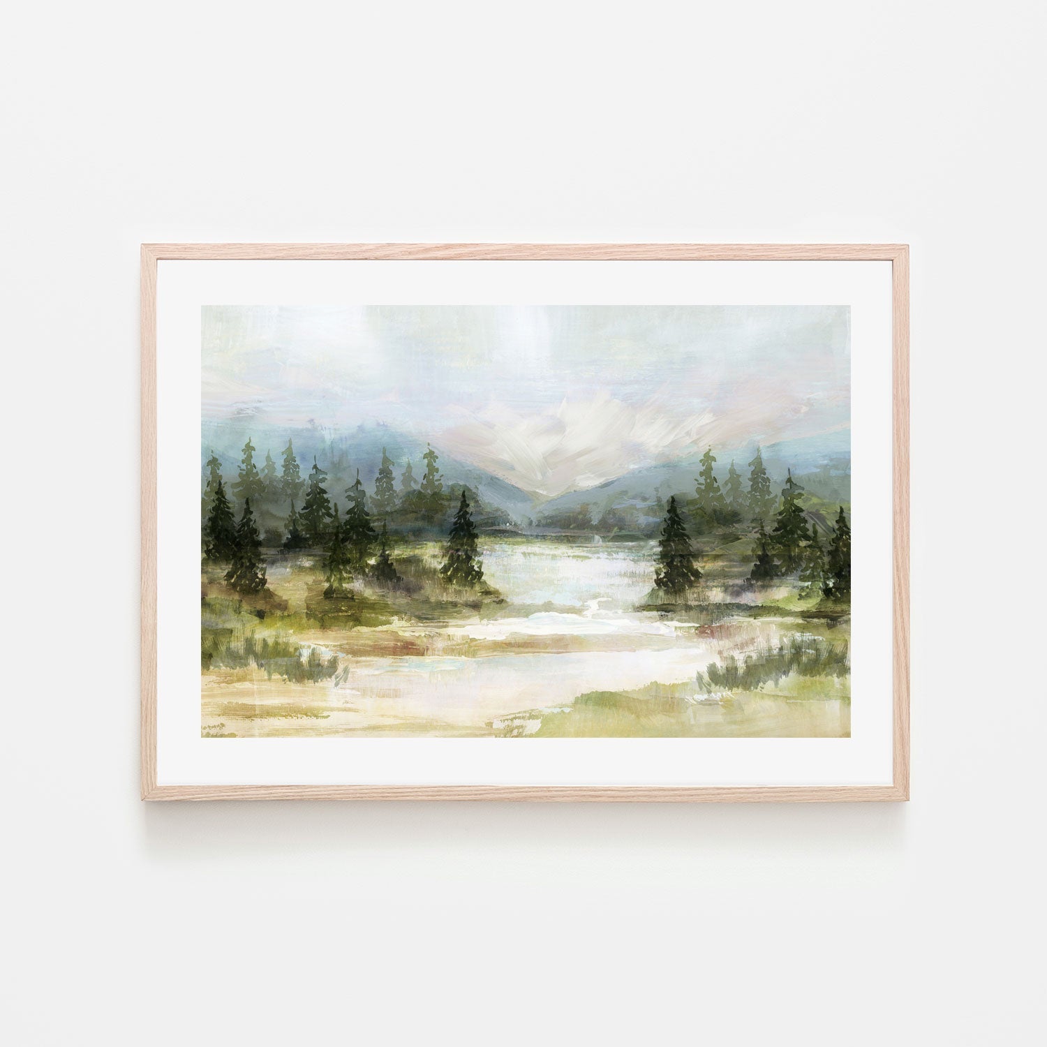 wall-art-print-canvas-poster-framed-River View, Style A , By Nina Blue-6