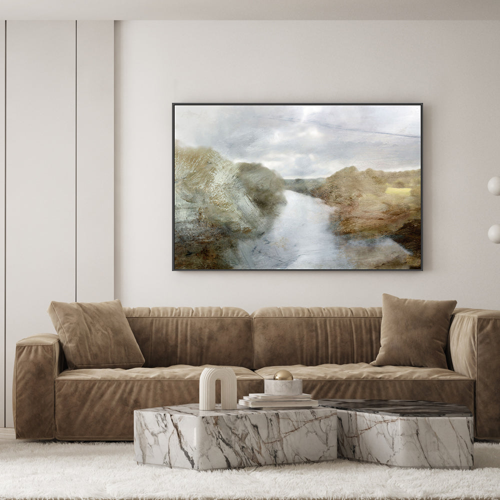 wall-art-print-canvas-poster-framed-Riverside , By Dan Hobday-GIOIA-WALL-ART