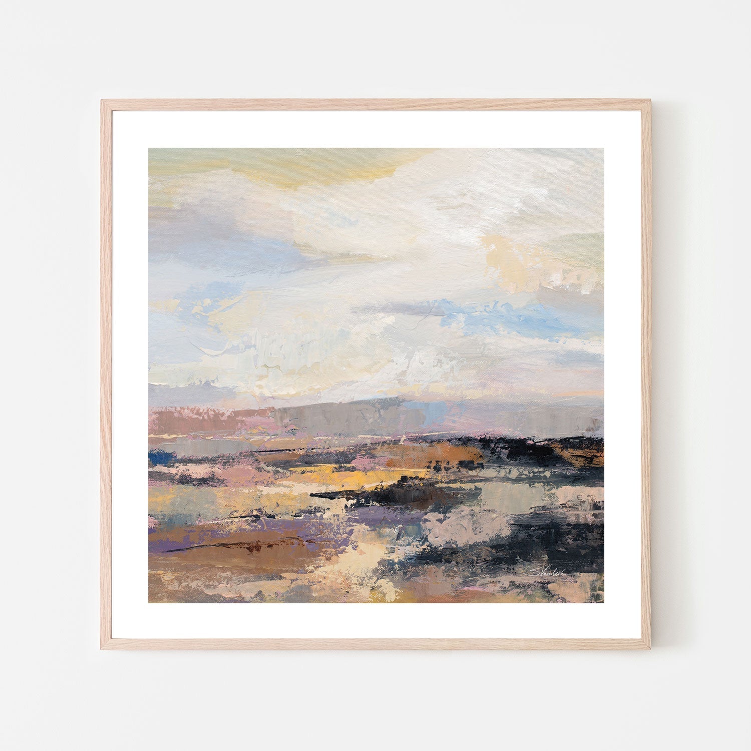 wall-art-print-canvas-poster-framed-Road at Dusk, Style B , By Silvia Vassileva-6