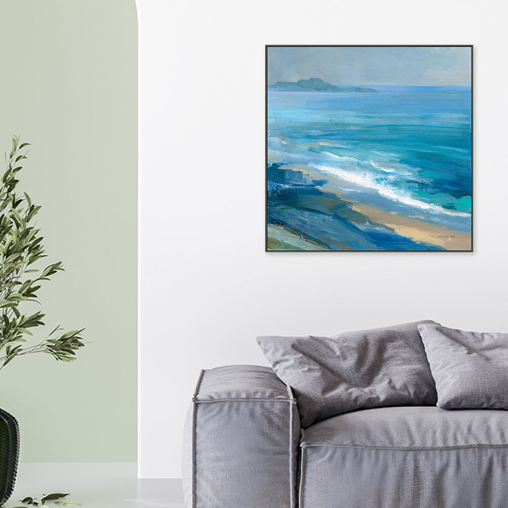 wall-art-print-canvas-poster-framed-Rocky Shoreline, Style B , By Danhui Nai-2