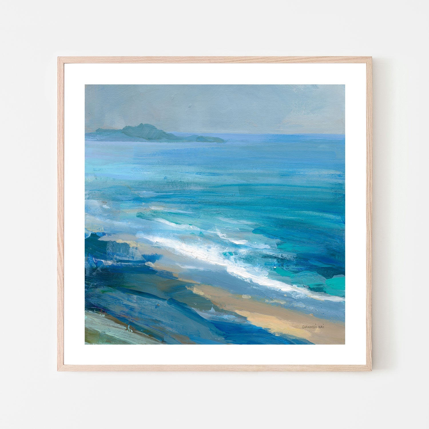 wall-art-print-canvas-poster-framed-Rocky Shoreline, Style B , By Danhui Nai-6