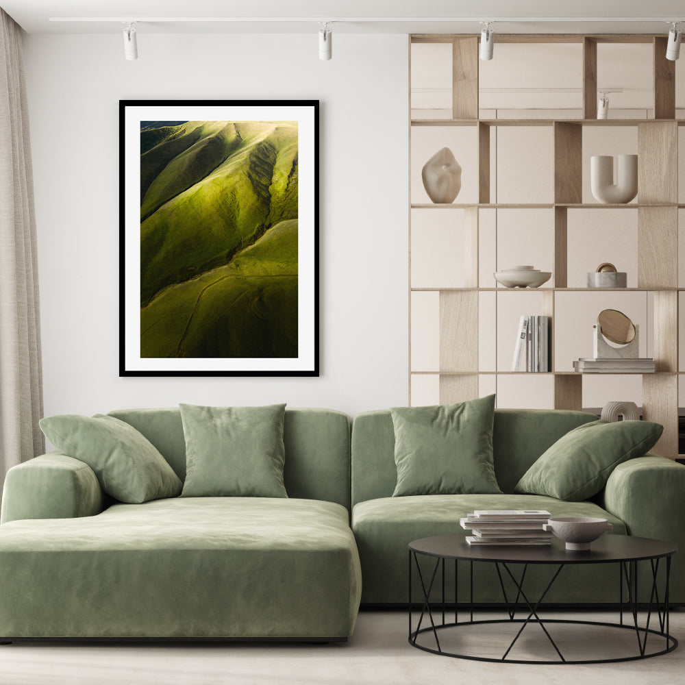 wall-art-print-canvas-poster-framed-Rolling Greens , By Max Lissendon-GIOIA-WALL-ART