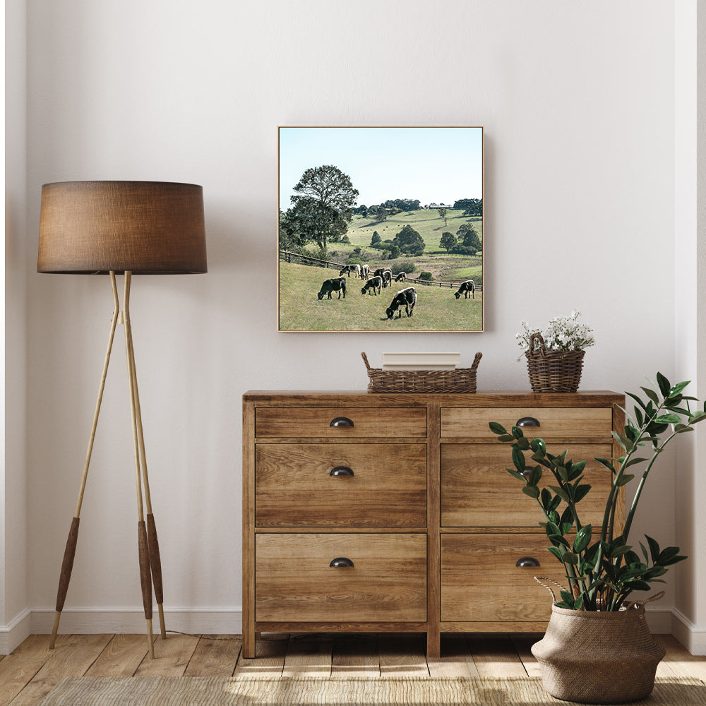 wall-art-print-canvas-poster-framed-Rolling Paddocks, Style B , By Tricia Brennan-GIOIA-WALL-ART