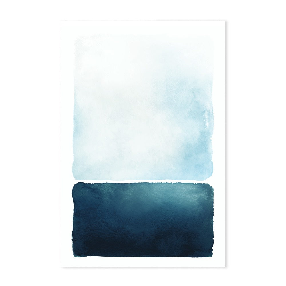 wall-art-print-canvas-poster-framed-Rothko Blue-by-Dear Musketeer Studio-Gioia Wall Art