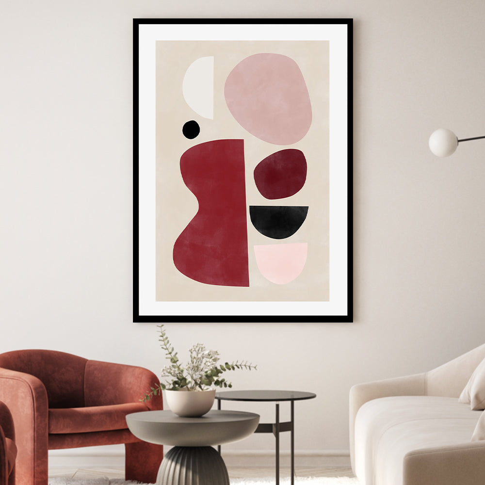 wall-art-print-canvas-poster-framed-Ruby Ripples , By Elena Ristova-GIOIA-WALL-ART