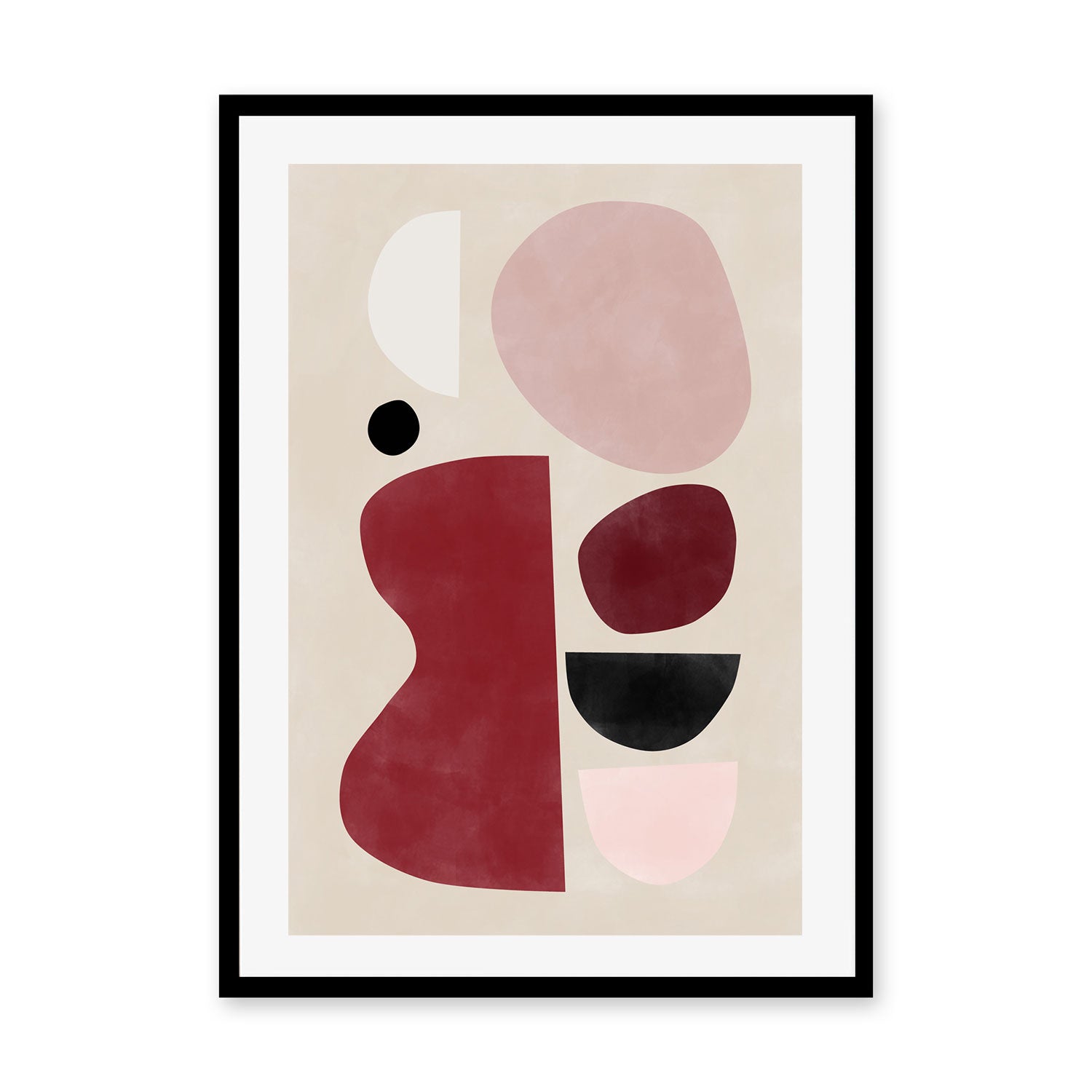 wall-art-print-canvas-poster-framed-Ruby Ripples , By Elena Ristova-GIOIA-WALL-ART