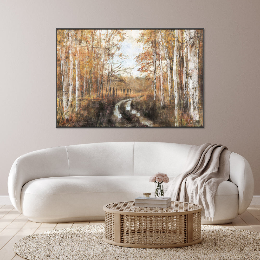 wall-art-print-canvas-poster-framed-Rusted Hearth Birch Trees, Style B , By Nina Blue-7