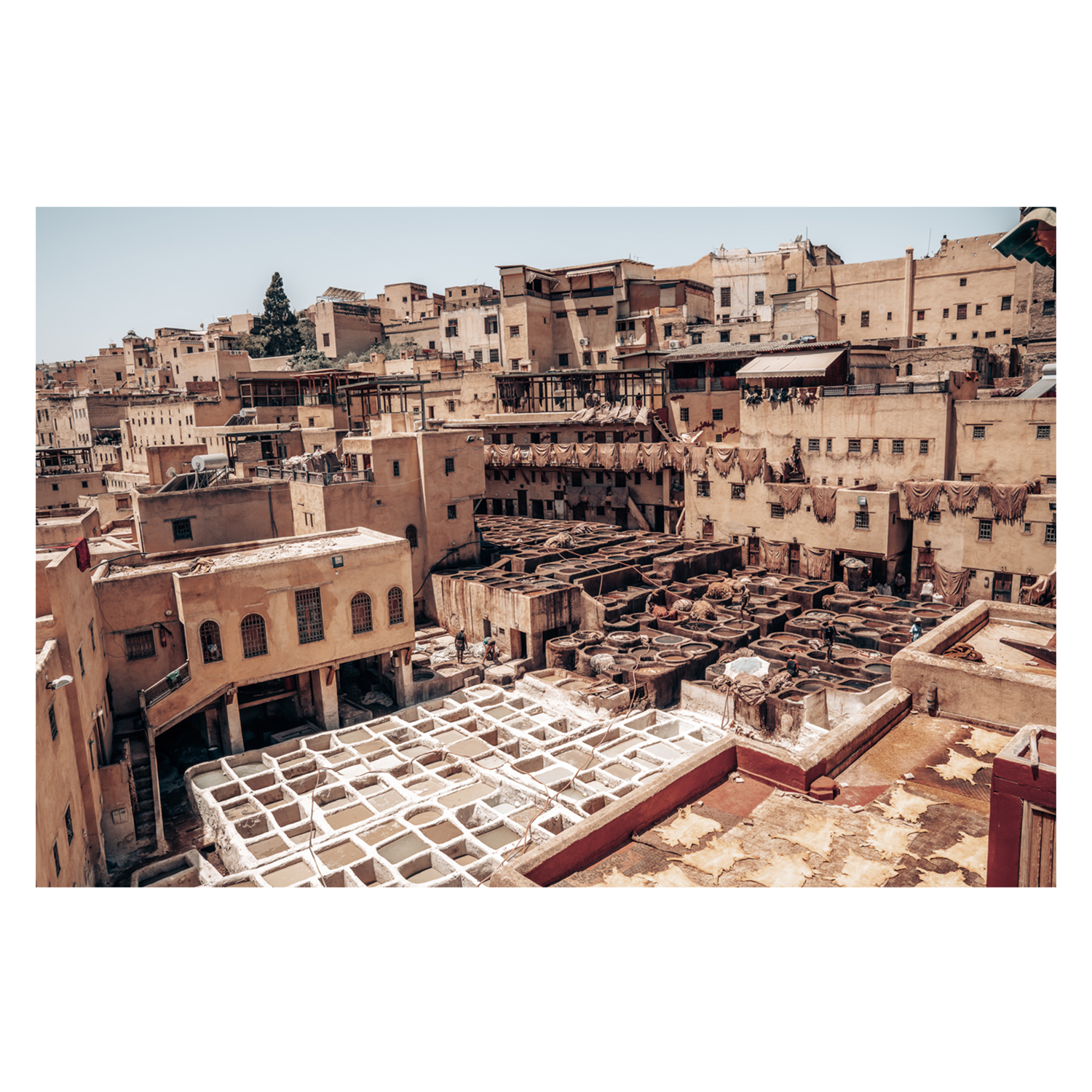 wall-art-print-canvas-poster-framed-Rustic Hues Of Fes, Morocco , By Josh Silver-1