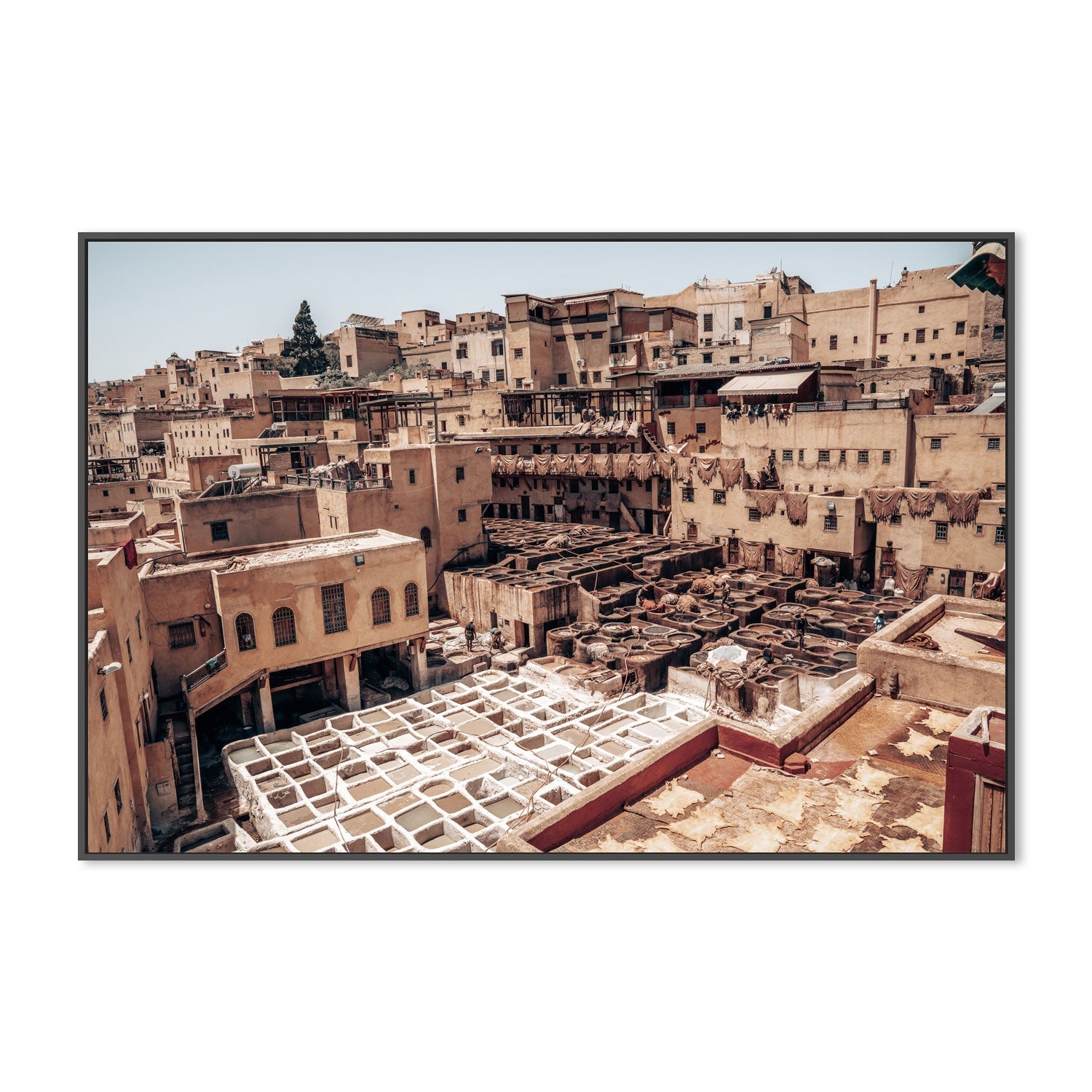 wall-art-print-canvas-poster-framed-Rustic Hues Of Fes, Morocco , By Josh Silver-3