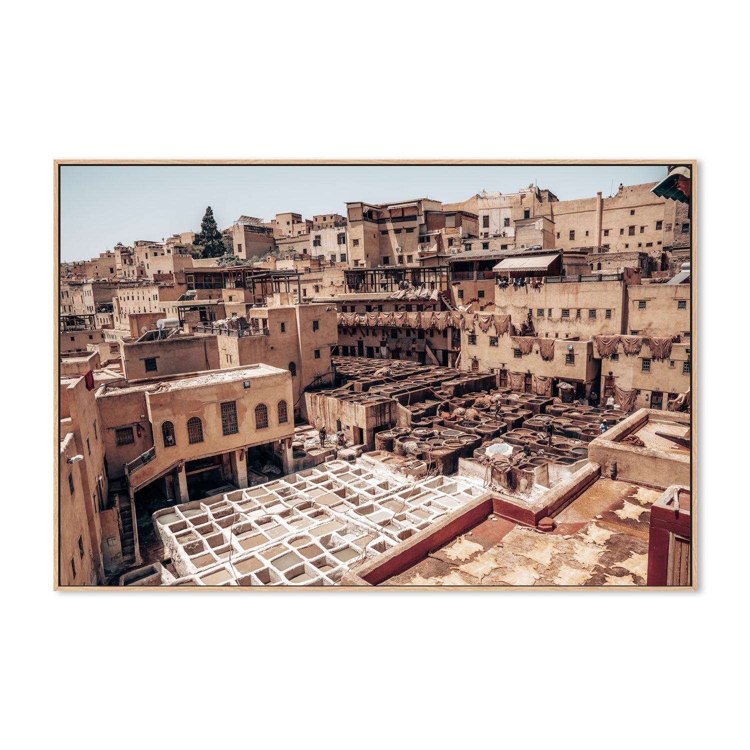 wall-art-print-canvas-poster-framed-Rustic Hues Of Fes, Morocco , By Josh Silver-4