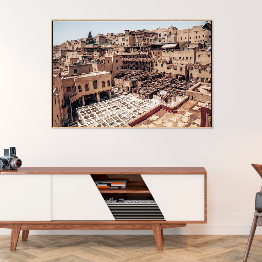 wall-art-print-canvas-poster-framed-Rustic Hues Of Fes, Morocco , By Josh Silver-7