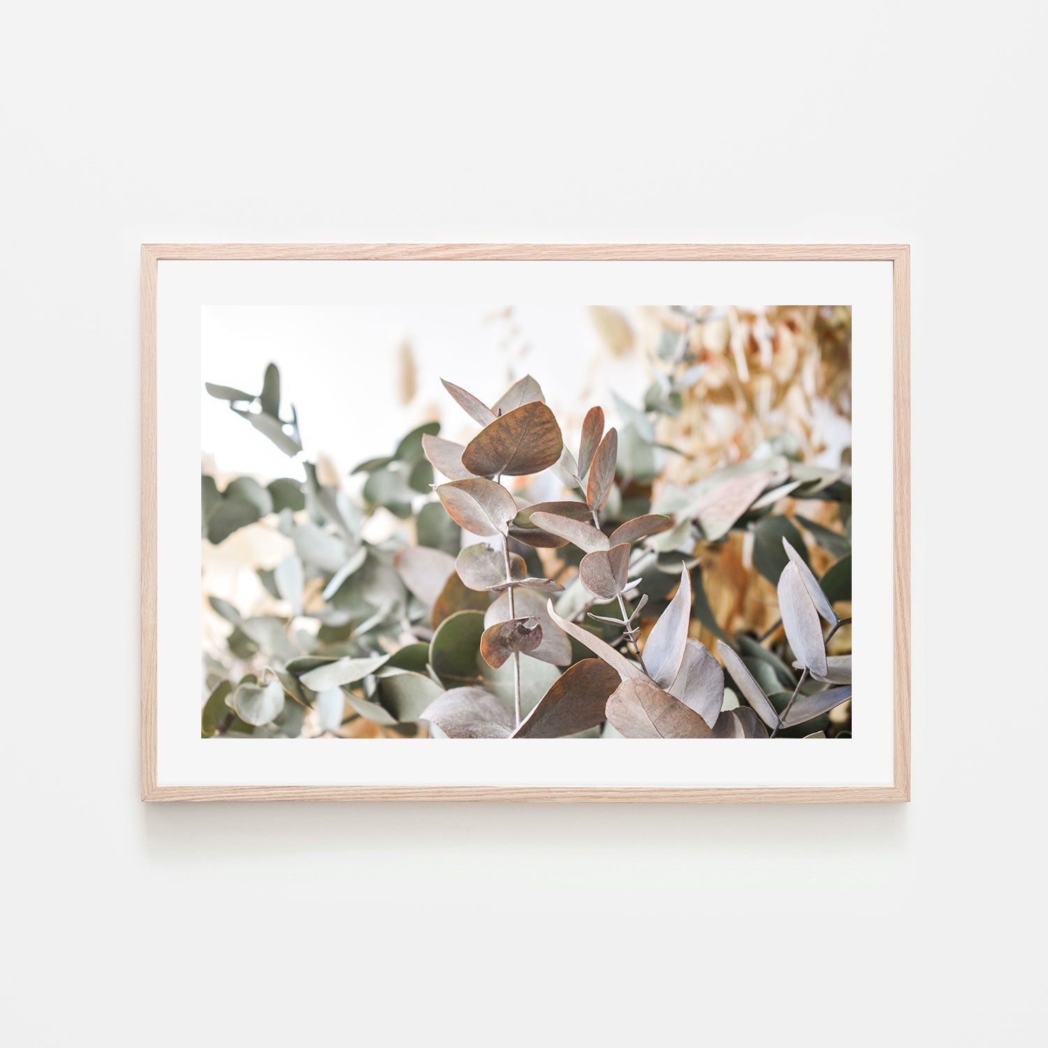 wall-art-print-canvas-poster-framed-Rusty Leaves-GIOIA-WALL-ART