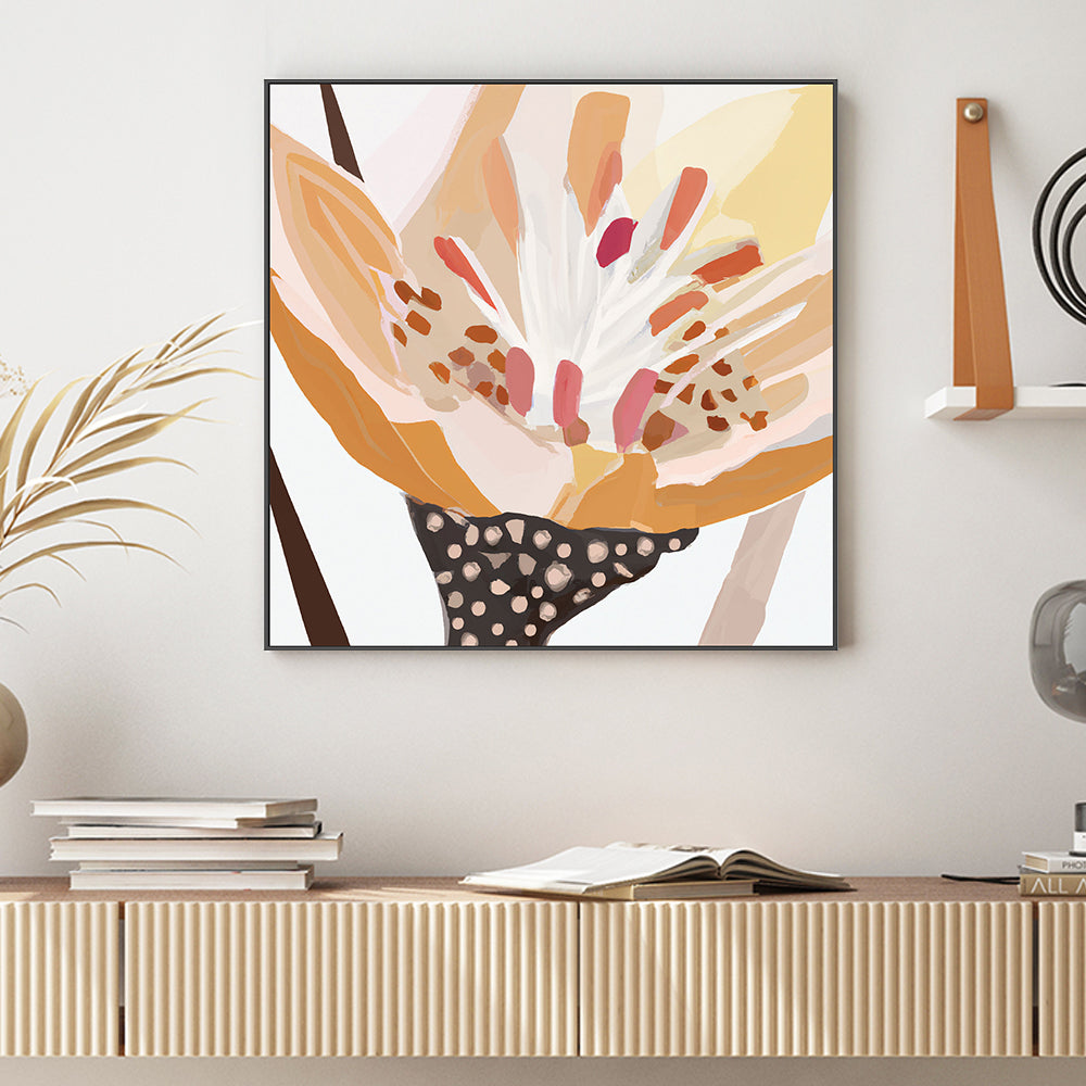 wall-art-print-canvas-poster-framed-Saffron Bloom , By Stacey Williams-2