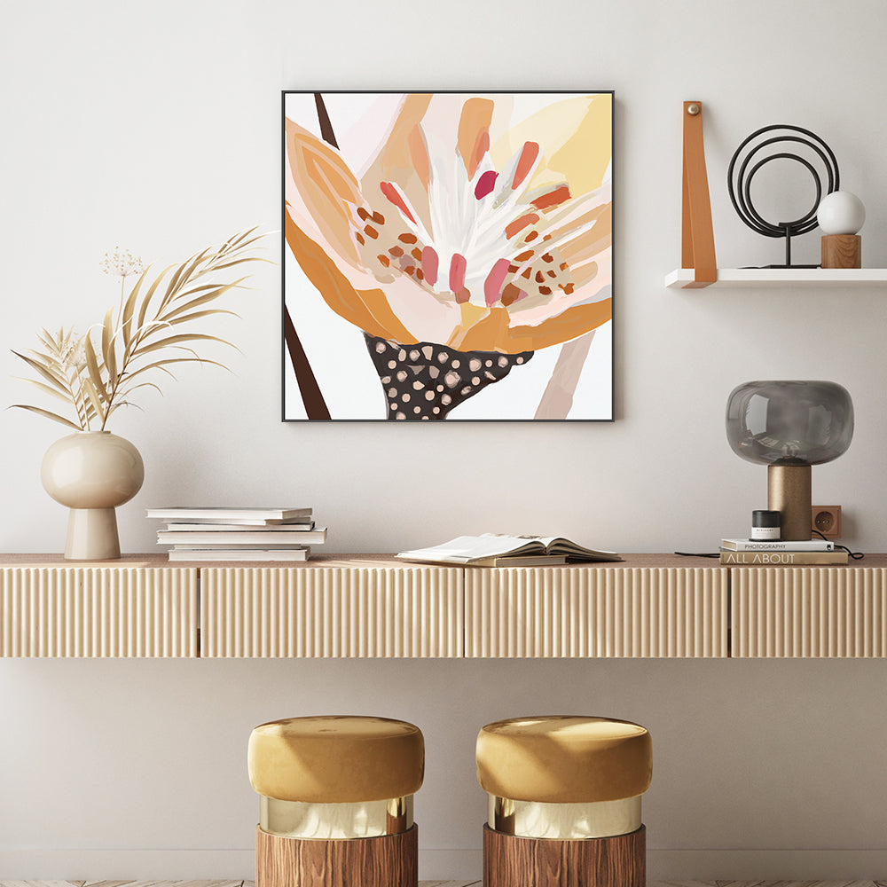 wall-art-print-canvas-poster-framed-Saffron Bloom , By Stacey Williams-7