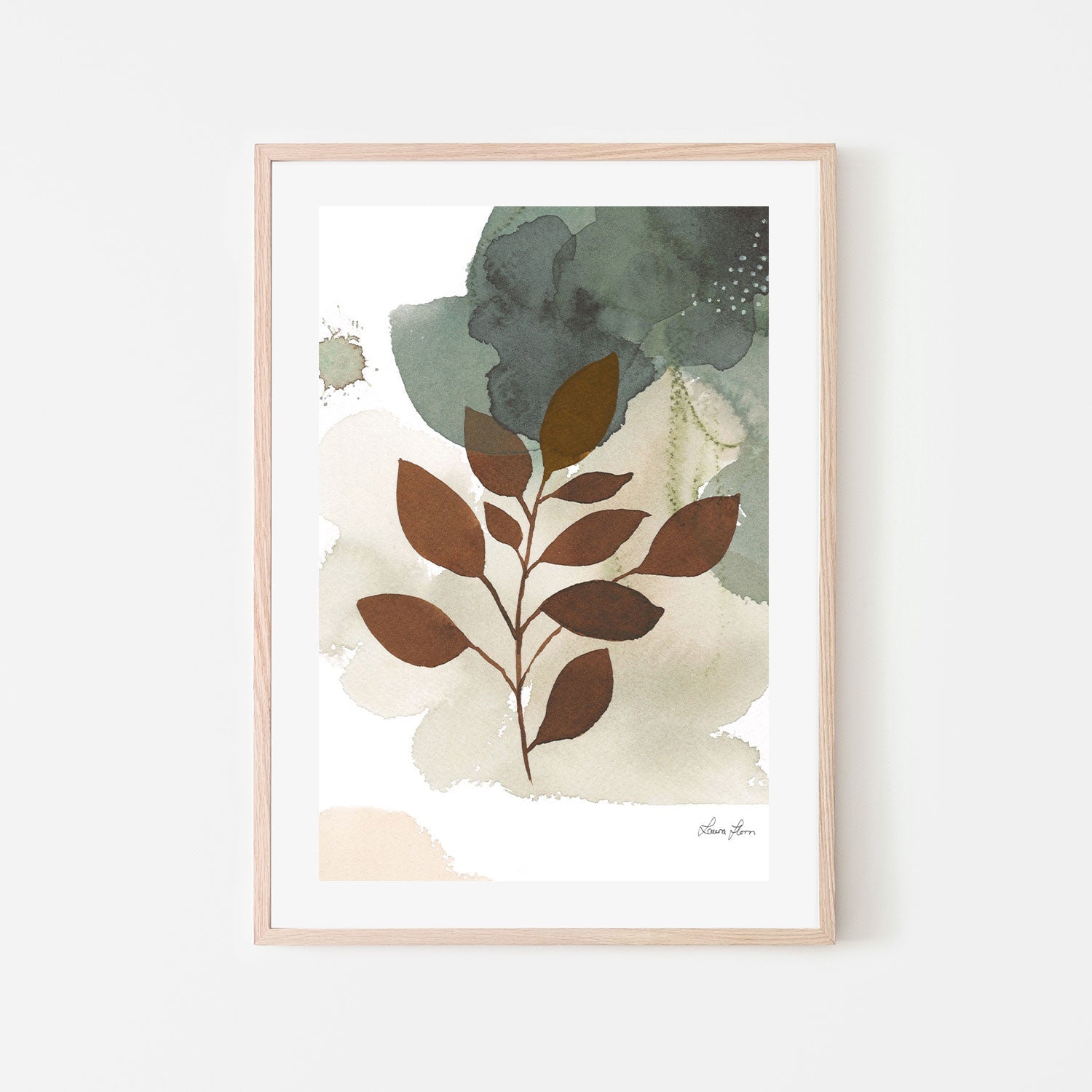 wall-art-print-canvas-poster-framed-Sage Bliss, Style B-by-Laura Horn-Gioia Wall Art