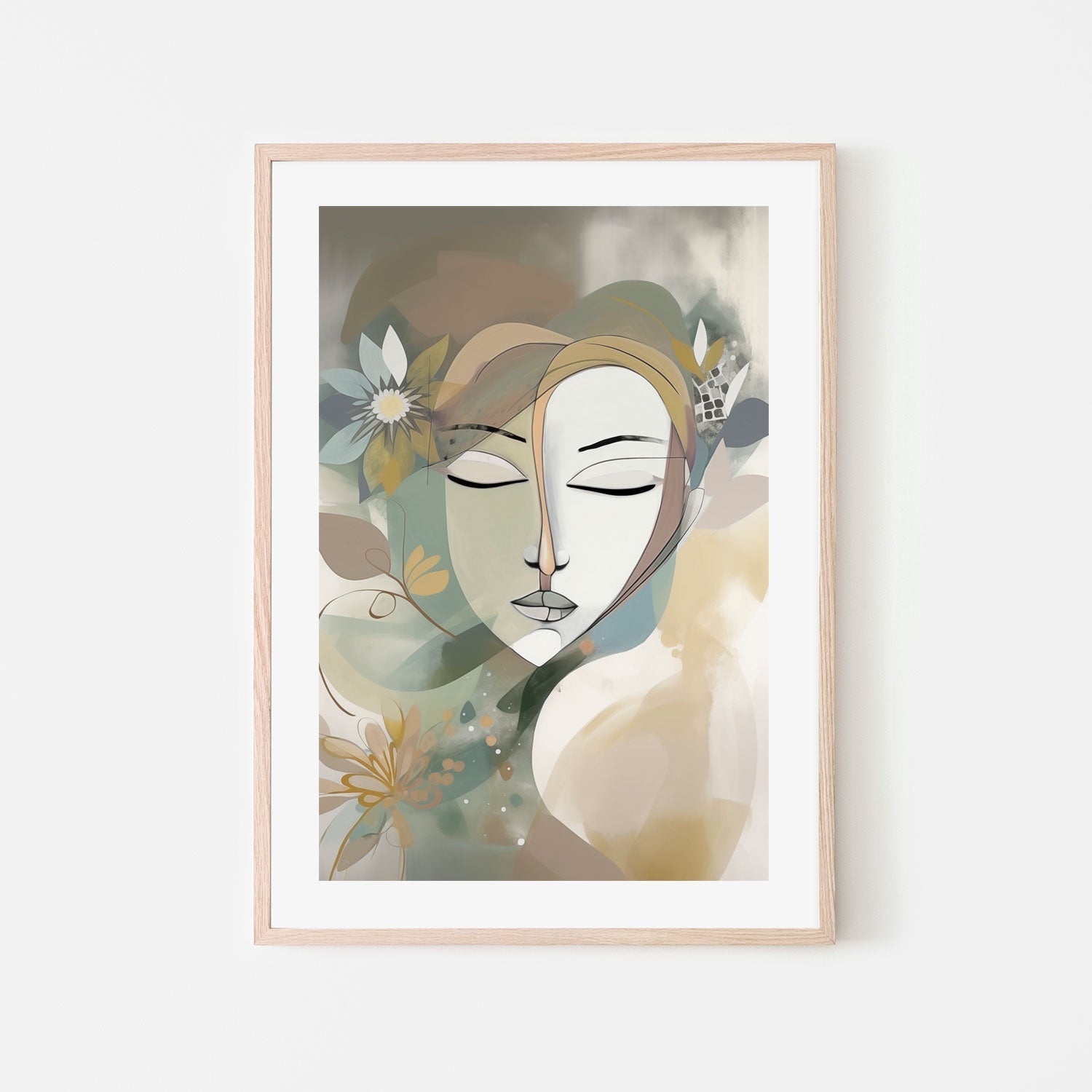 wall-art-print-canvas-poster-framed-Sage, Style A , By Bella Eve-6