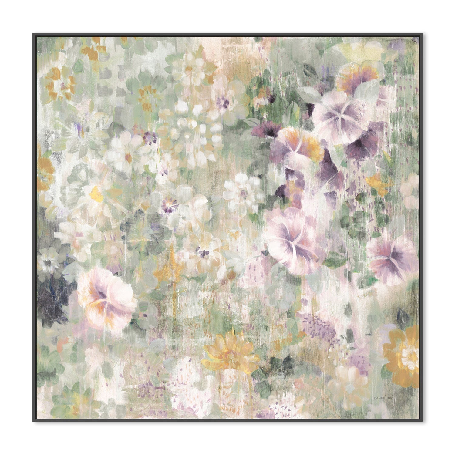 wall-art-print-canvas-poster-framed-Sage Wisteria , By Danhui Nai-GIOIA-WALL-ART