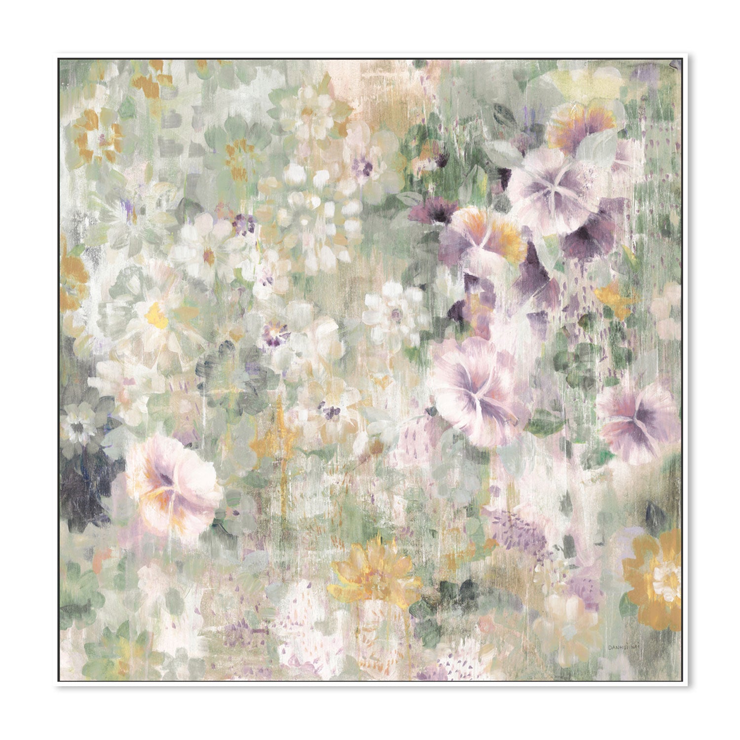 wall-art-print-canvas-poster-framed-Sage Wisteria , By Danhui Nai-GIOIA-WALL-ART