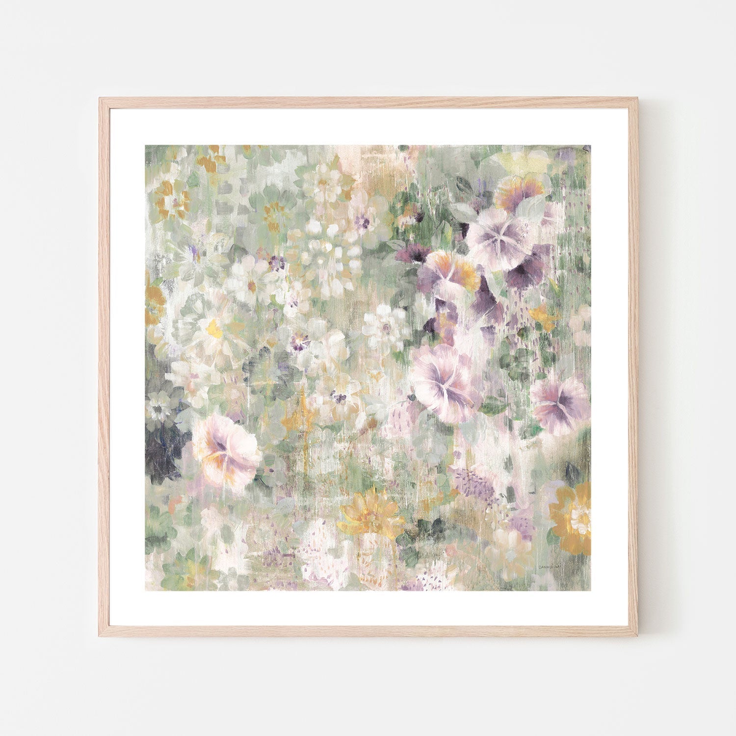 wall-art-print-canvas-poster-framed-Sage Wisteria , By Danhui Nai-GIOIA-WALL-ART