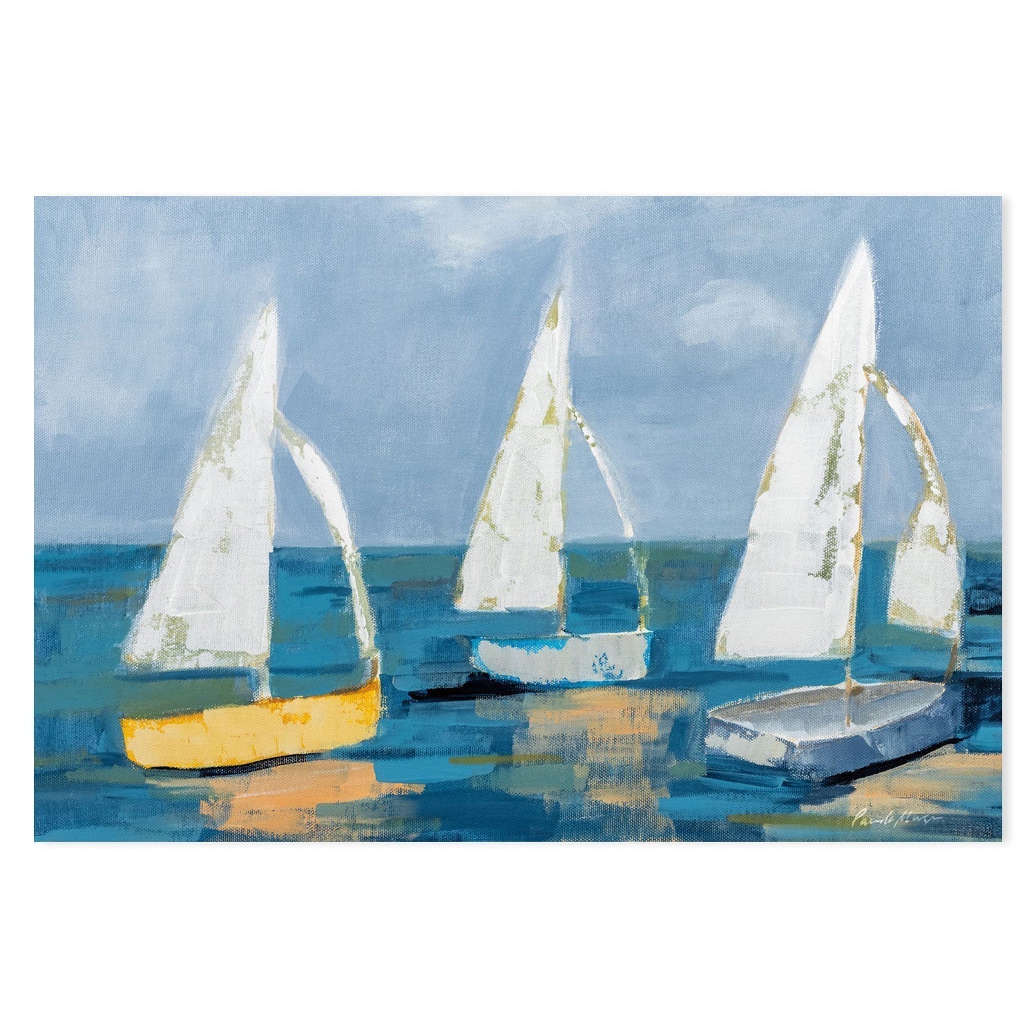 wall-art-print-canvas-poster-framed-Sail Away-by-Pamela Munger-Gioia Wall Art