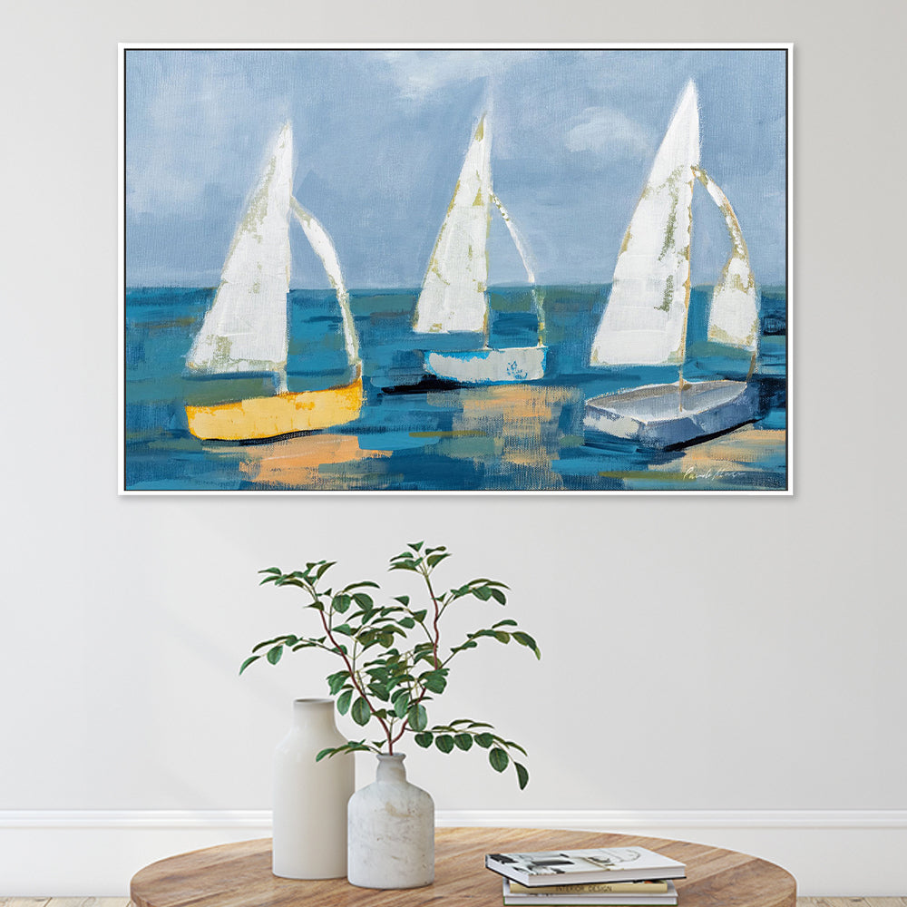 wall-art-print-canvas-poster-framed-Sail Away-by-Pamela Munger-Gioia Wall Art