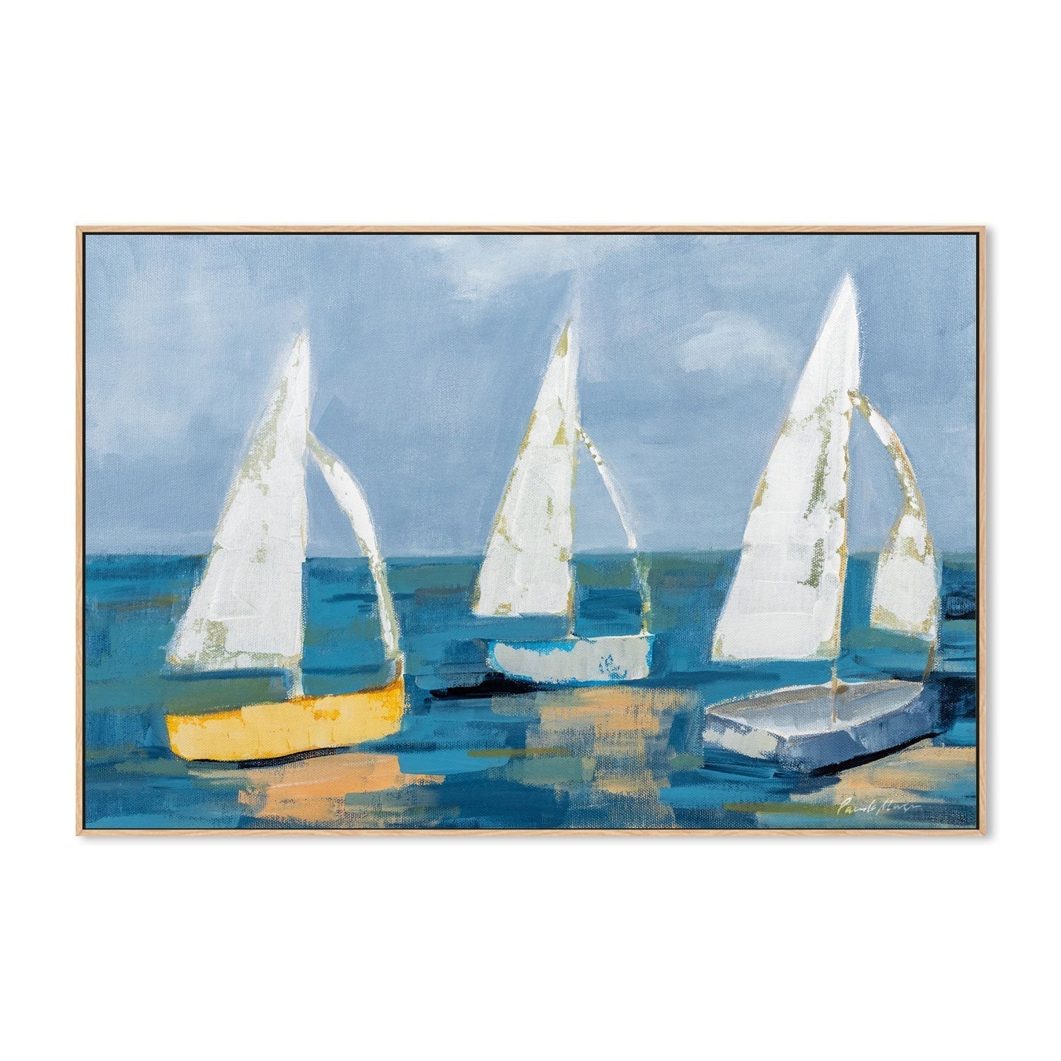 wall-art-print-canvas-poster-framed-Sail Away-by-Pamela Munger-Gioia Wall Art