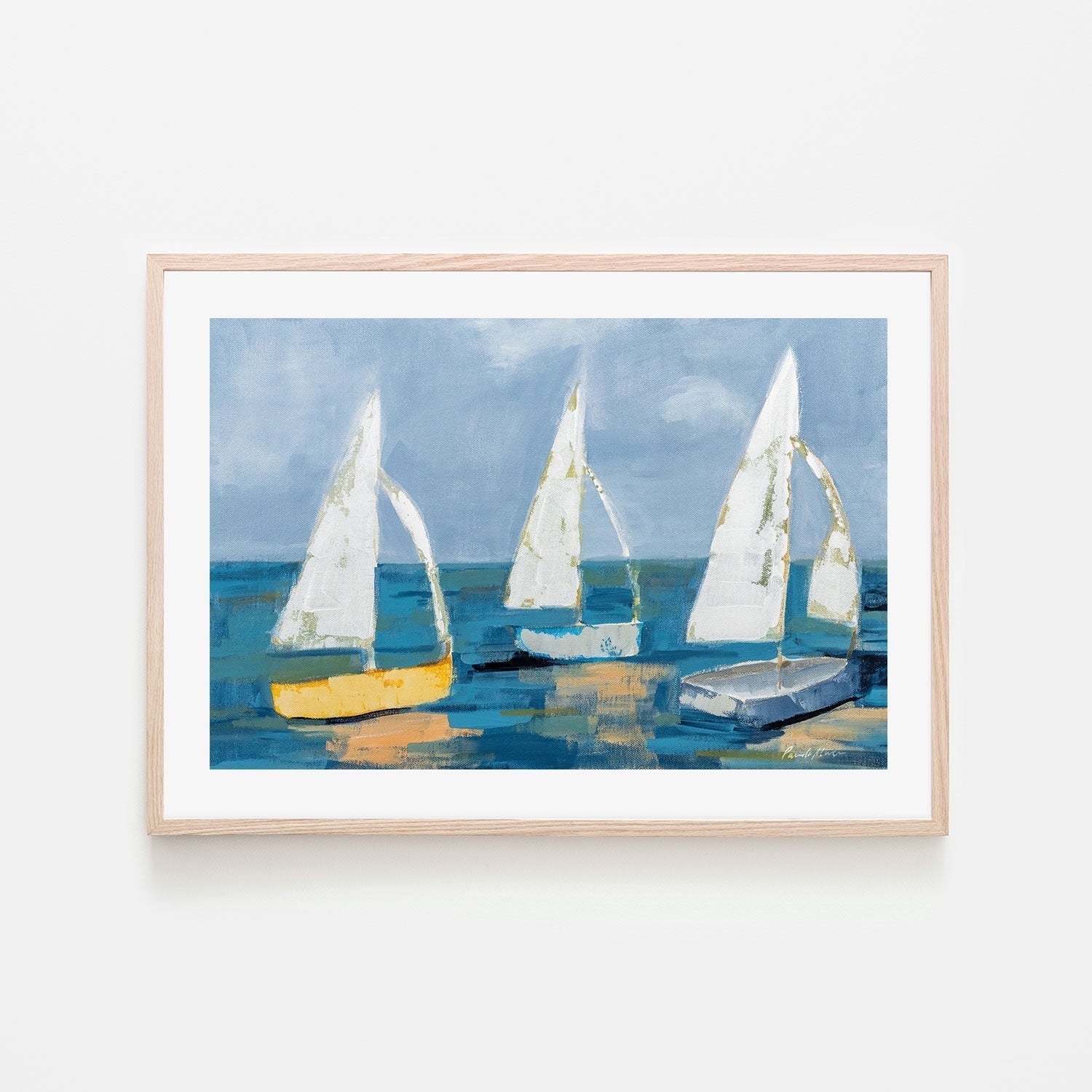 wall-art-print-canvas-poster-framed-Sail Away-by-Pamela Munger-Gioia Wall Art