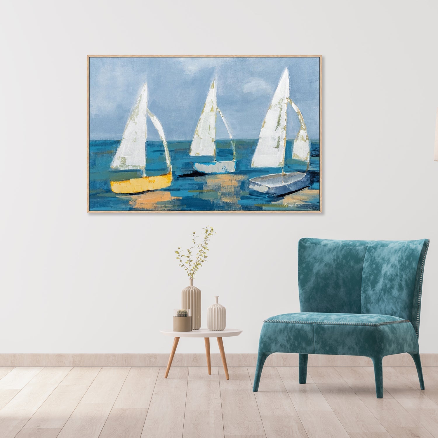 wall-art-print-canvas-poster-framed-Sail Away-by-Pamela Munger-Gioia Wall Art