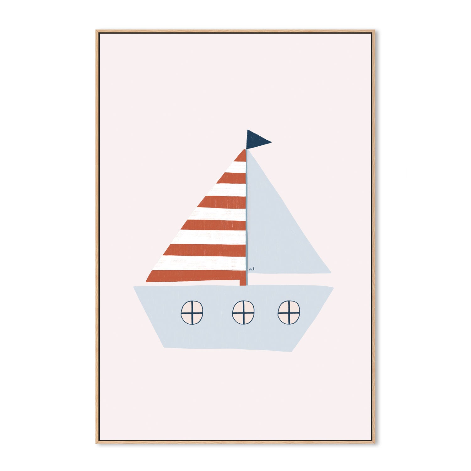 wall-art-print-canvas-poster-framed-Sailing Boat , By Menina Lisboa-4