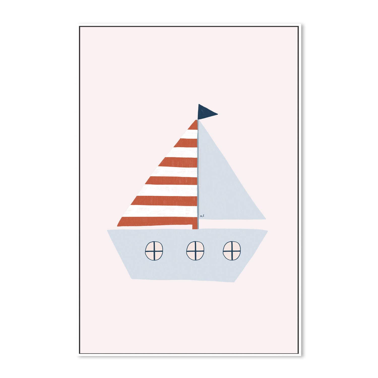 wall-art-print-canvas-poster-framed-Sailing Boat , By Menina Lisboa-5