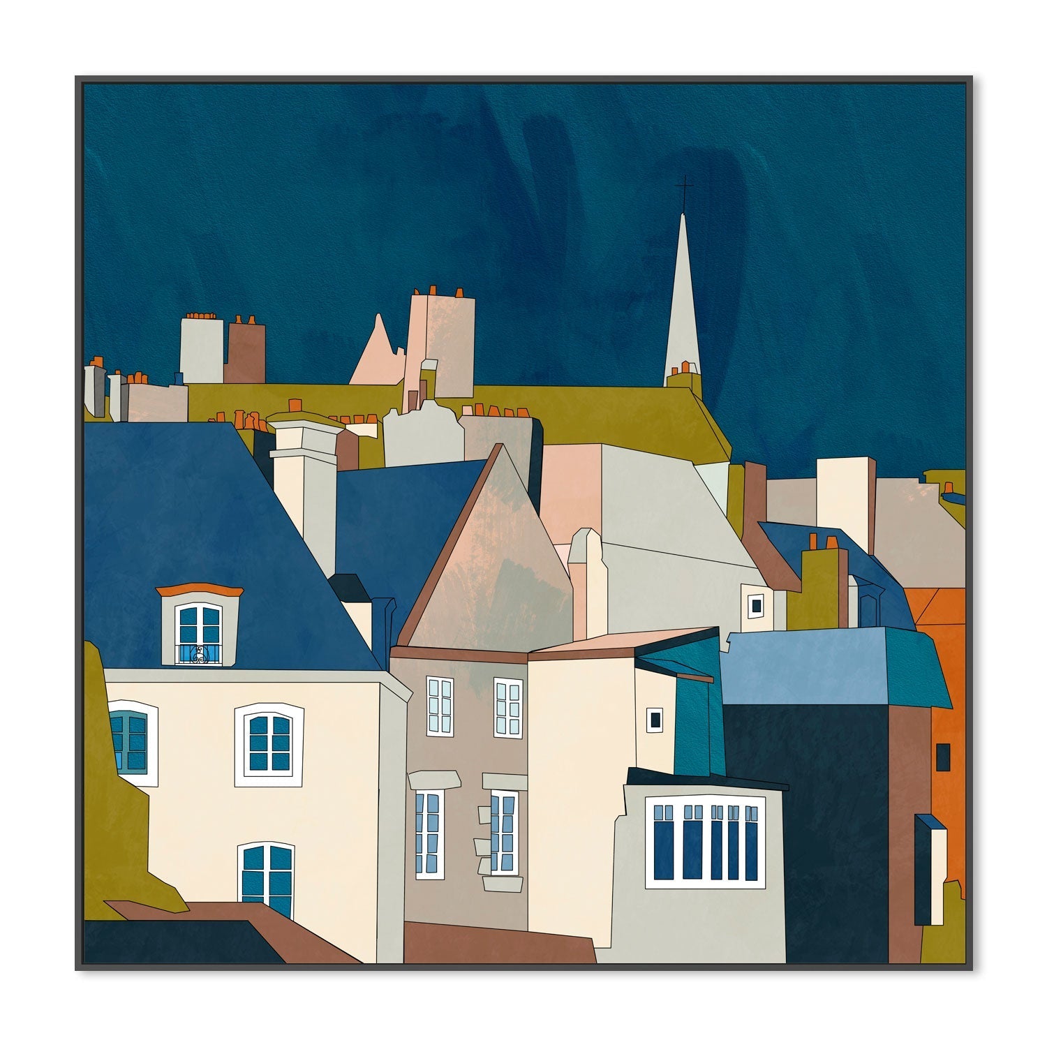 wall-art-print-canvas-poster-framed-Saint Malo , By Ana Rut Bre-3