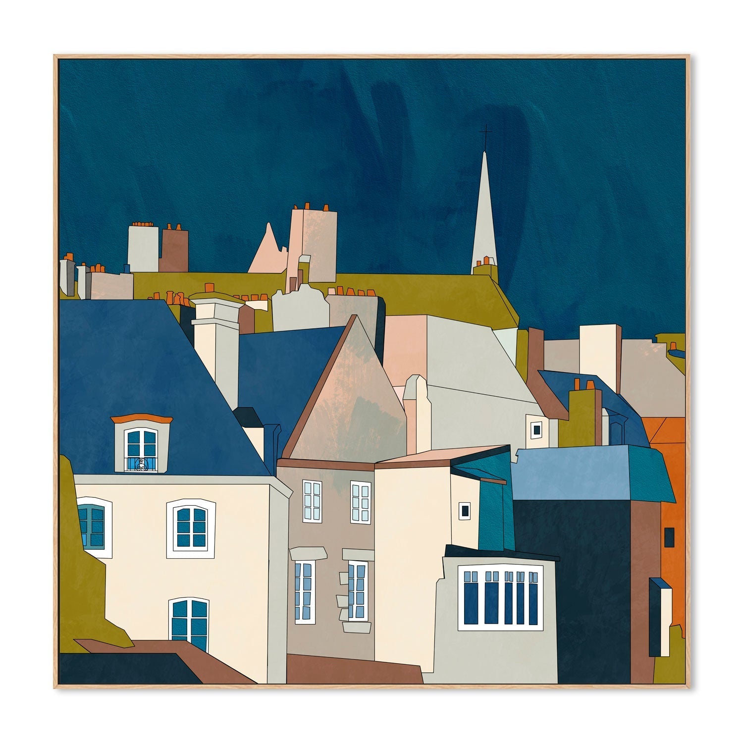 wall-art-print-canvas-poster-framed-Saint Malo , By Ana Rut Bre-4