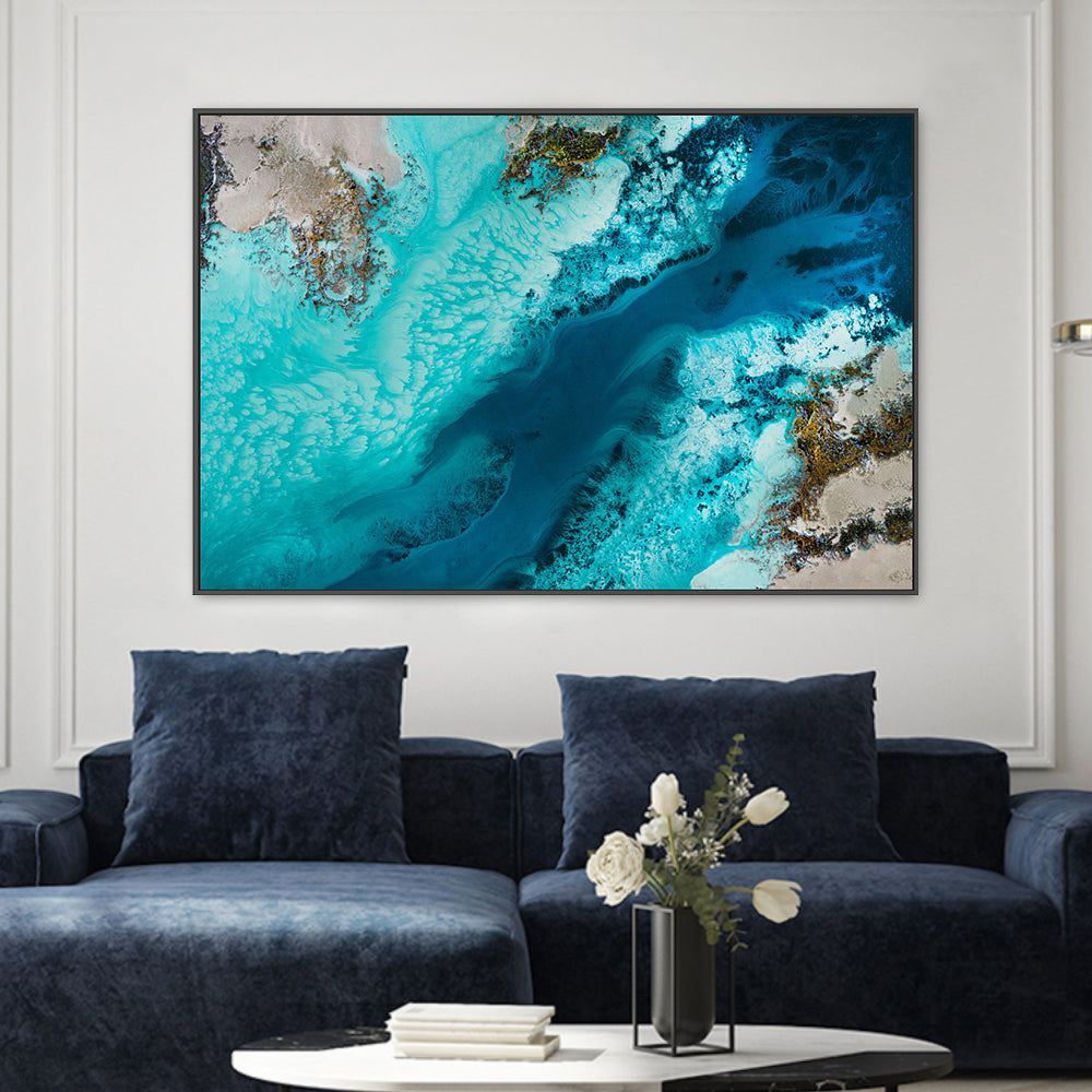 wall-art-print-canvas-poster-framed-Salt Water Passage , By Petra Meikle-2