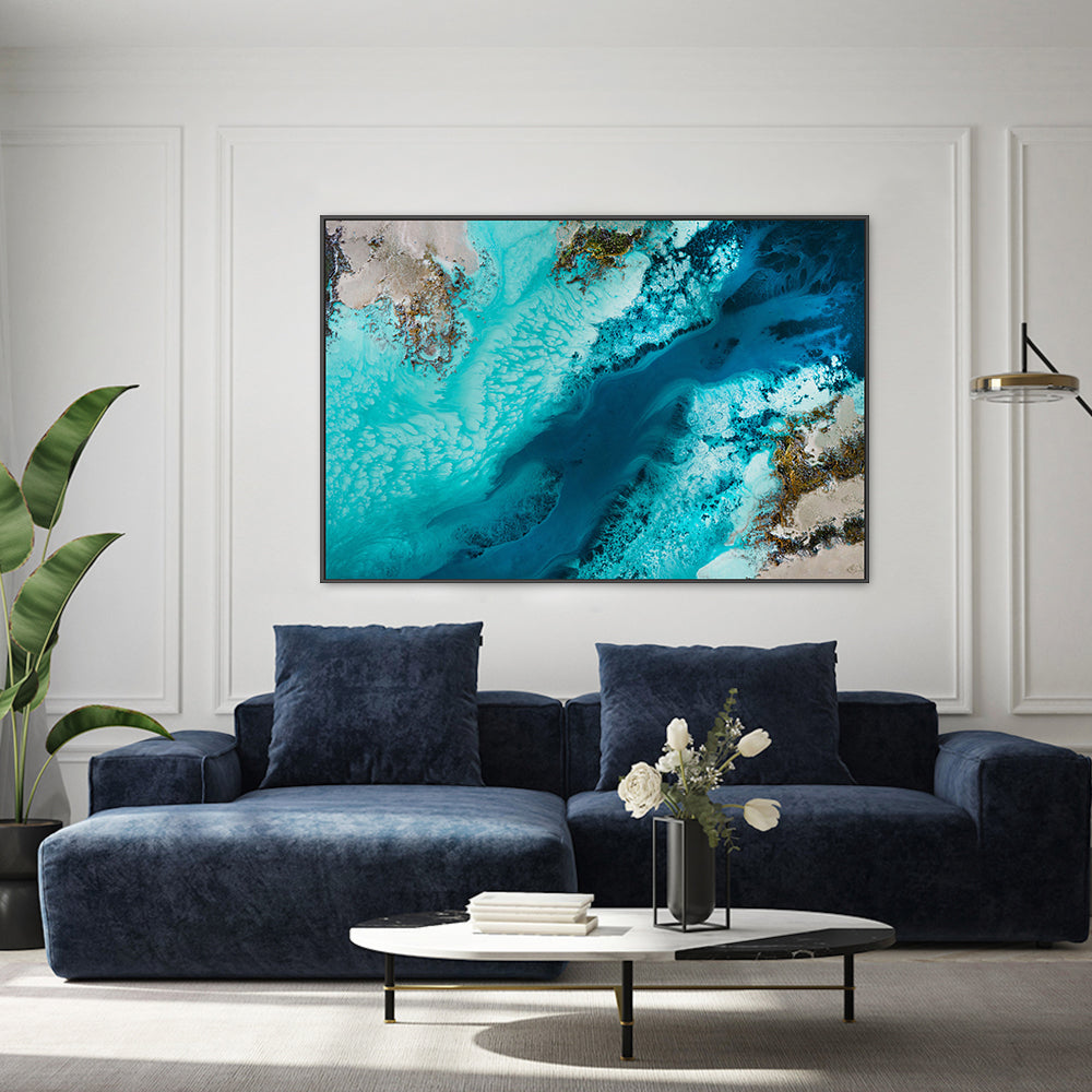 wall-art-print-canvas-poster-framed-Salt Water Passage , By Petra Meikle-7