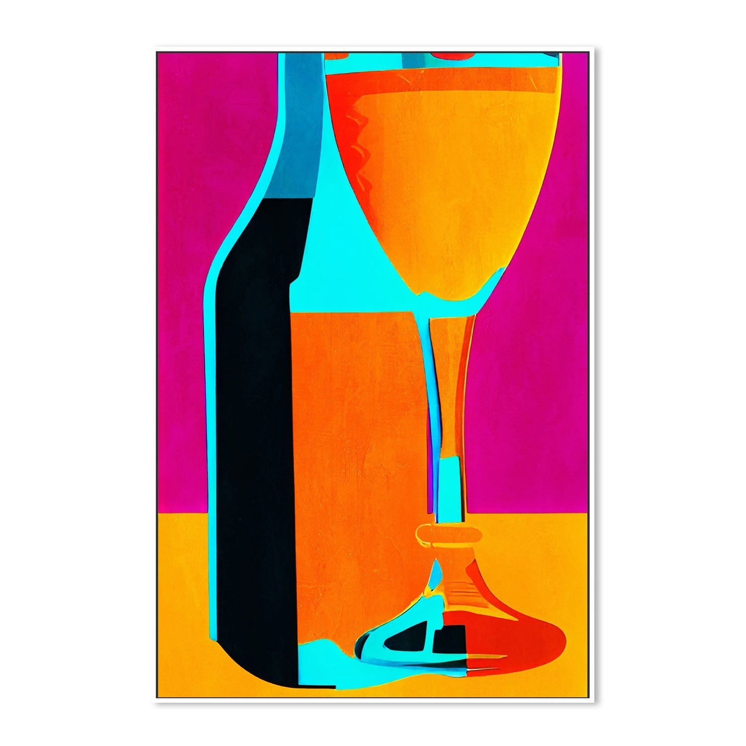 wall-art-print-canvas-poster-framed-Salut, Weekend , By Bo Anderson-5