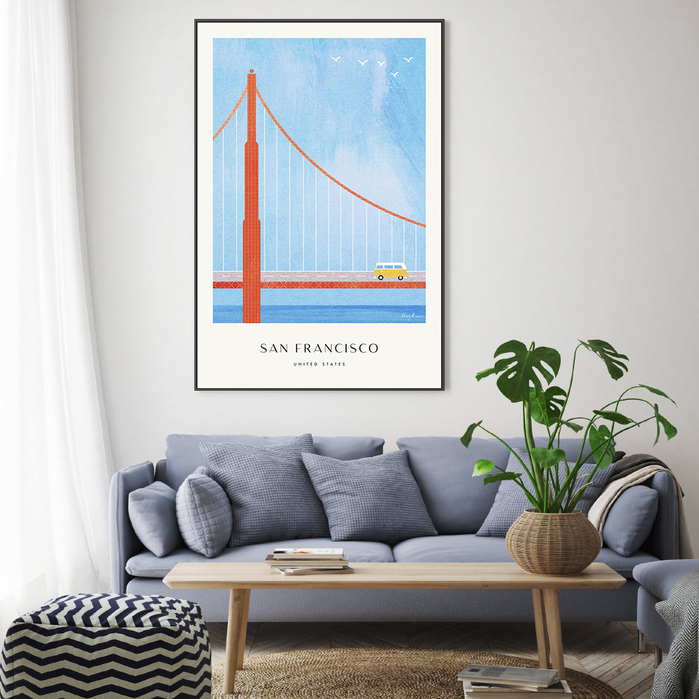 wall-art-print-canvas-poster-framed-San Francisco, United States , By Henry Rivers-GIOIA-WALL-ART