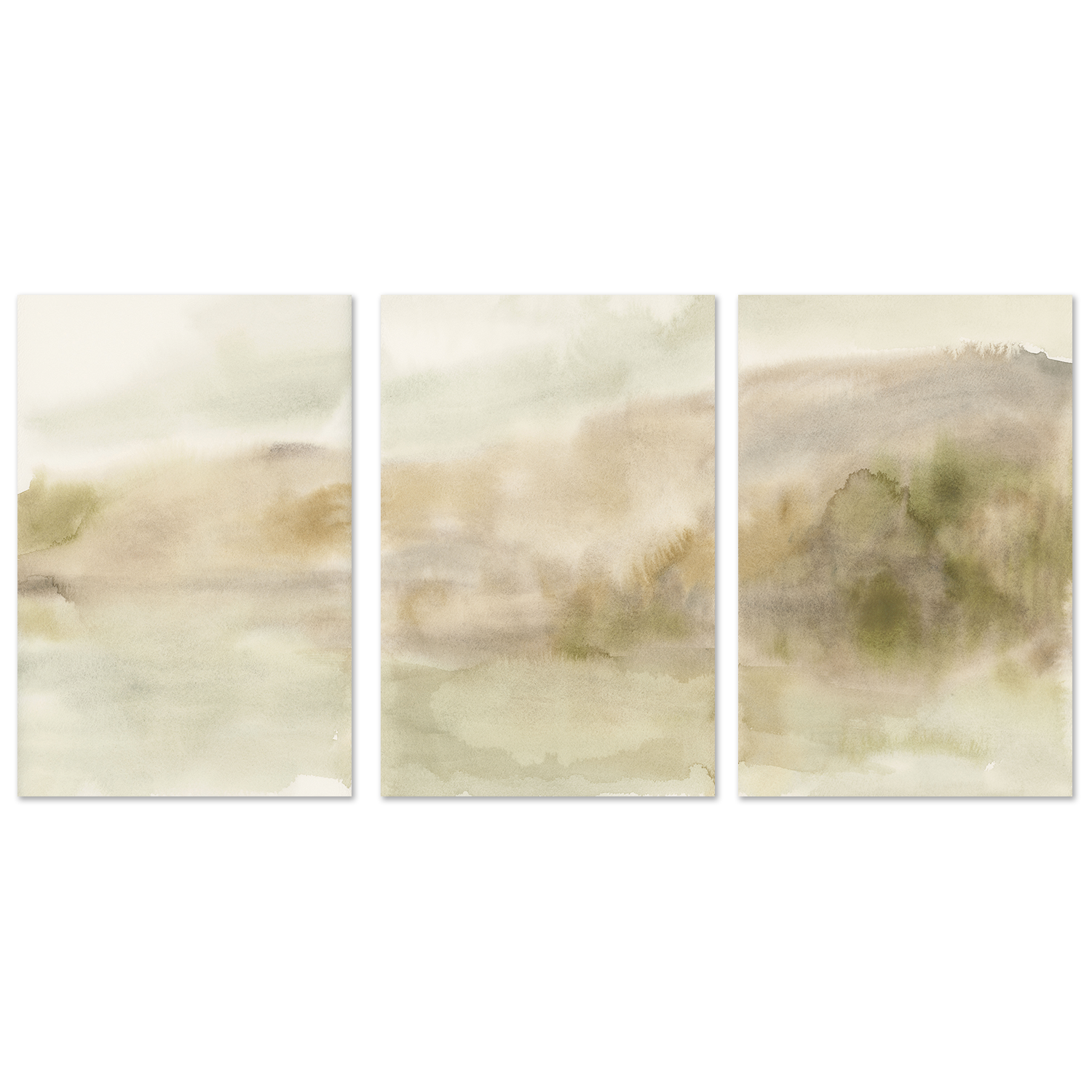 wall-art-print-canvas-poster-framed-Sandstone Serenity, Style A, B & C, Set Of 3 , By Emily Wood-1