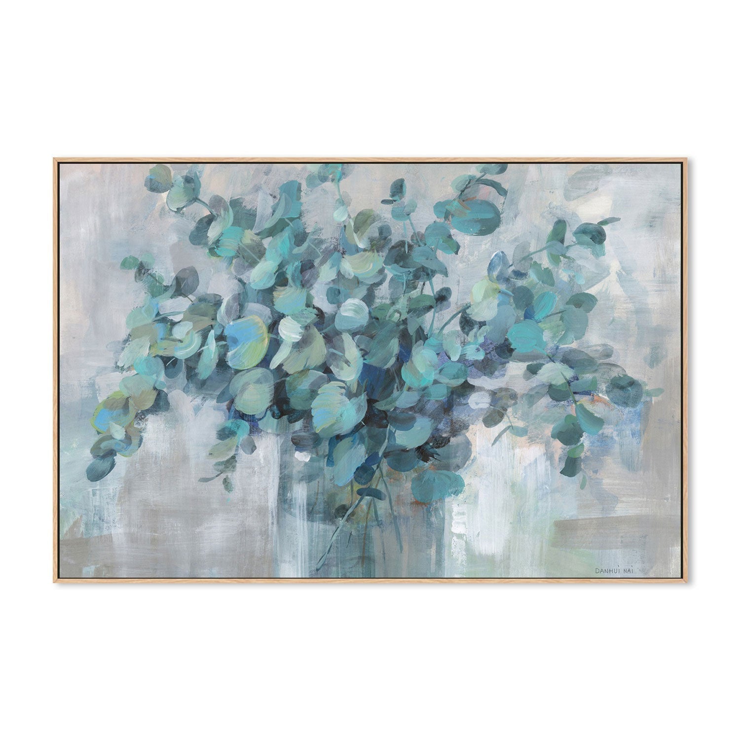 wall-art-print-canvas-poster-framed-Scented Eucalyptus-by-Danhui Nai-Gioia Wall Art