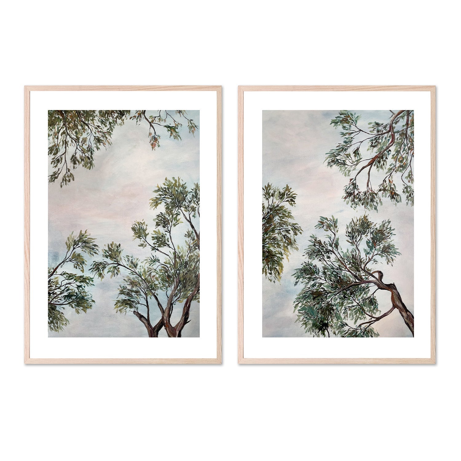 wall-art-print-canvas-poster-framed-Scrubby Corner Canopy, Style A & B, Set Of 2 , By Dear Musketeer Studio-6