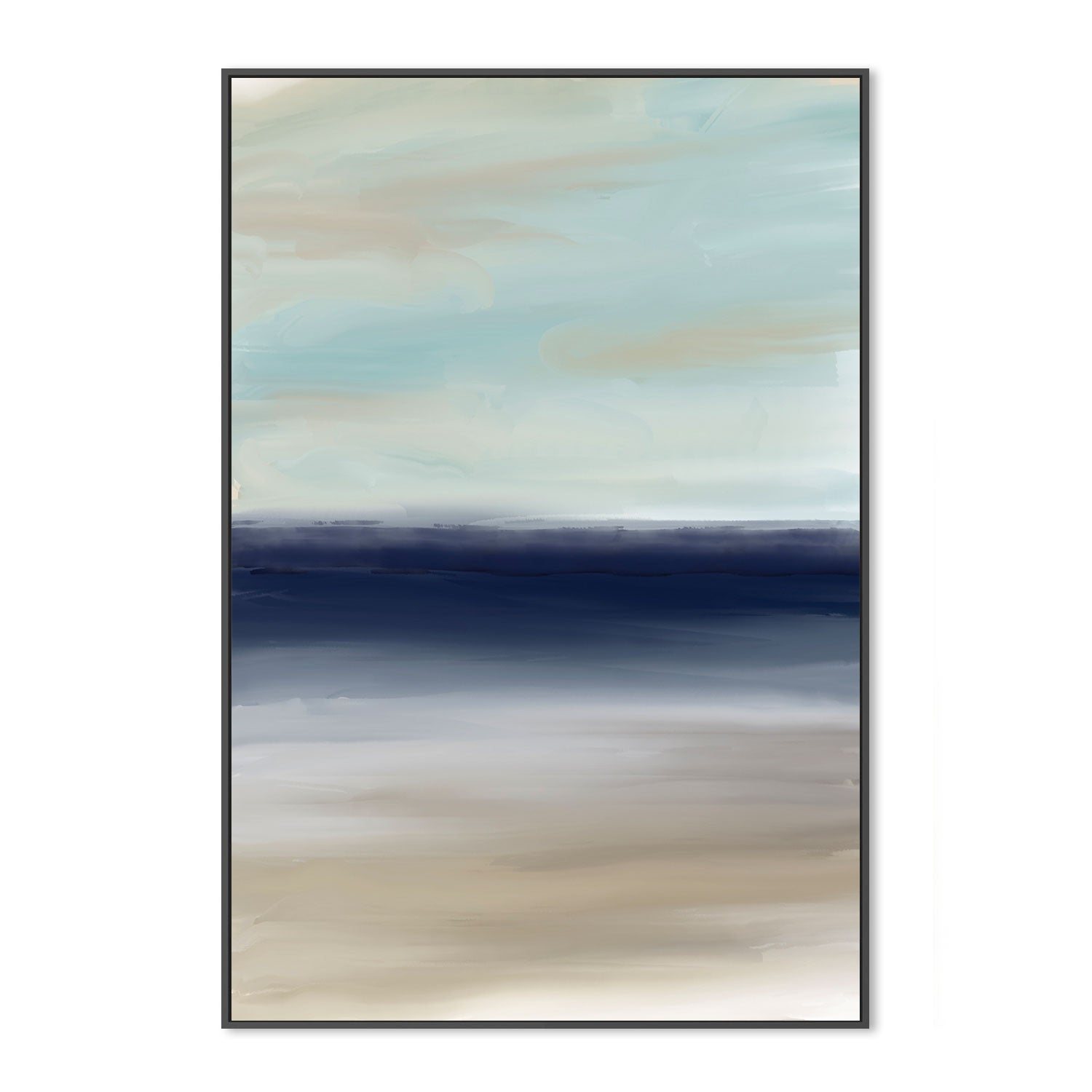 wall-art-print-canvas-poster-framed-Sea Of Blue-GIOIA-WALL-ART