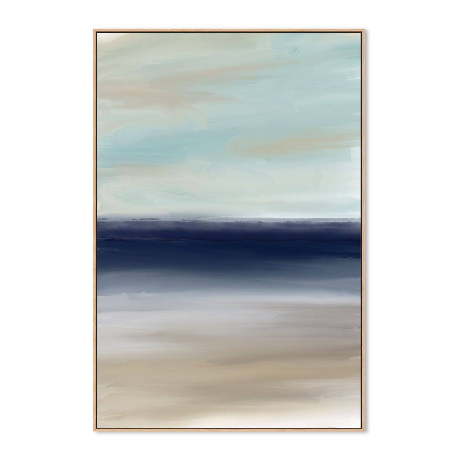 wall-art-print-canvas-poster-framed-Sea Of Blue-GIOIA-WALL-ART