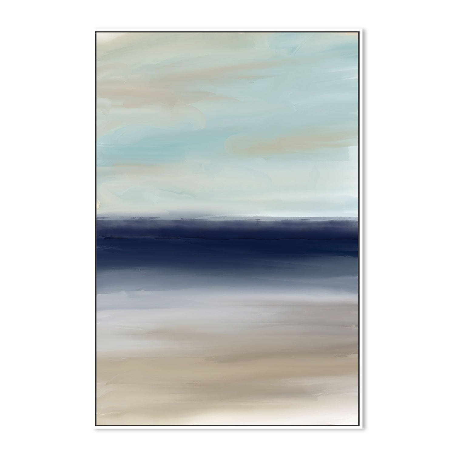 wall-art-print-canvas-poster-framed-Sea Of Blue-GIOIA-WALL-ART