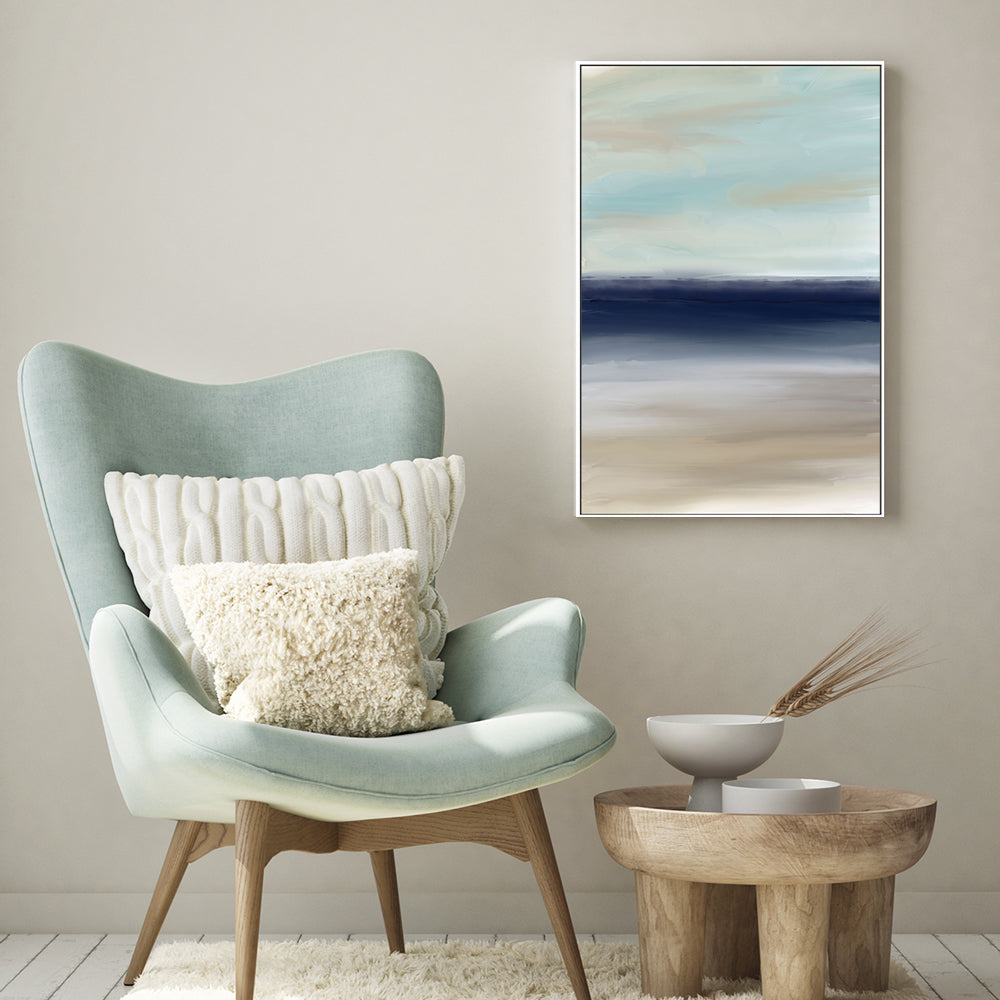 wall-art-print-canvas-poster-framed-Sea Of Blue-GIOIA-WALL-ART