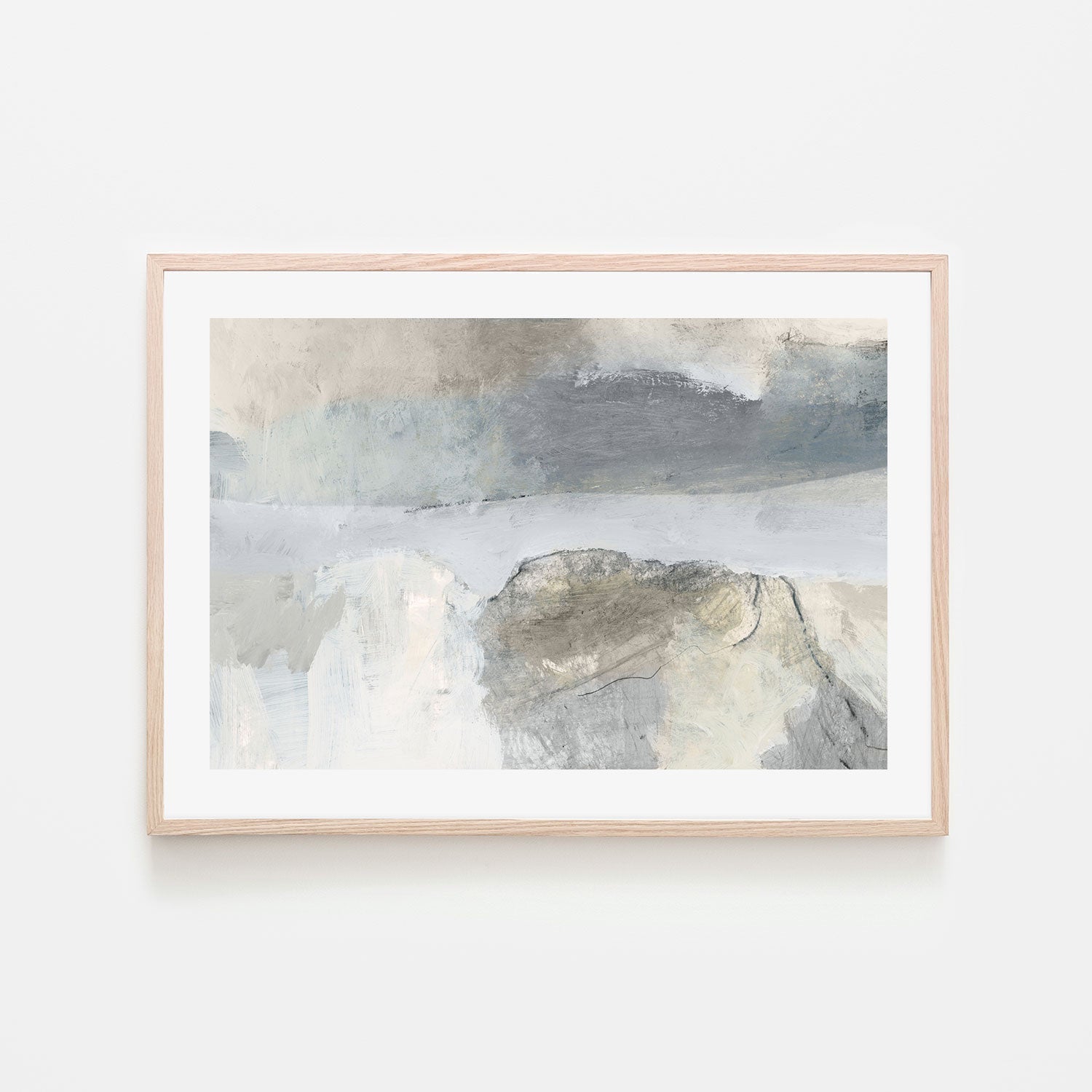 wall-art-print-canvas-poster-framed-Sea Rocks, By Dan Hobday, Exclusive To Gioia-by-Dan Hobday Artwork Exclusive To Gioia-Gioia Wall Art