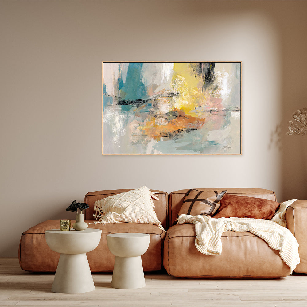 wall-art-print-canvas-poster-framed-Seaside Ambience-by-Silvia Vassileva-Gioia Wall Art