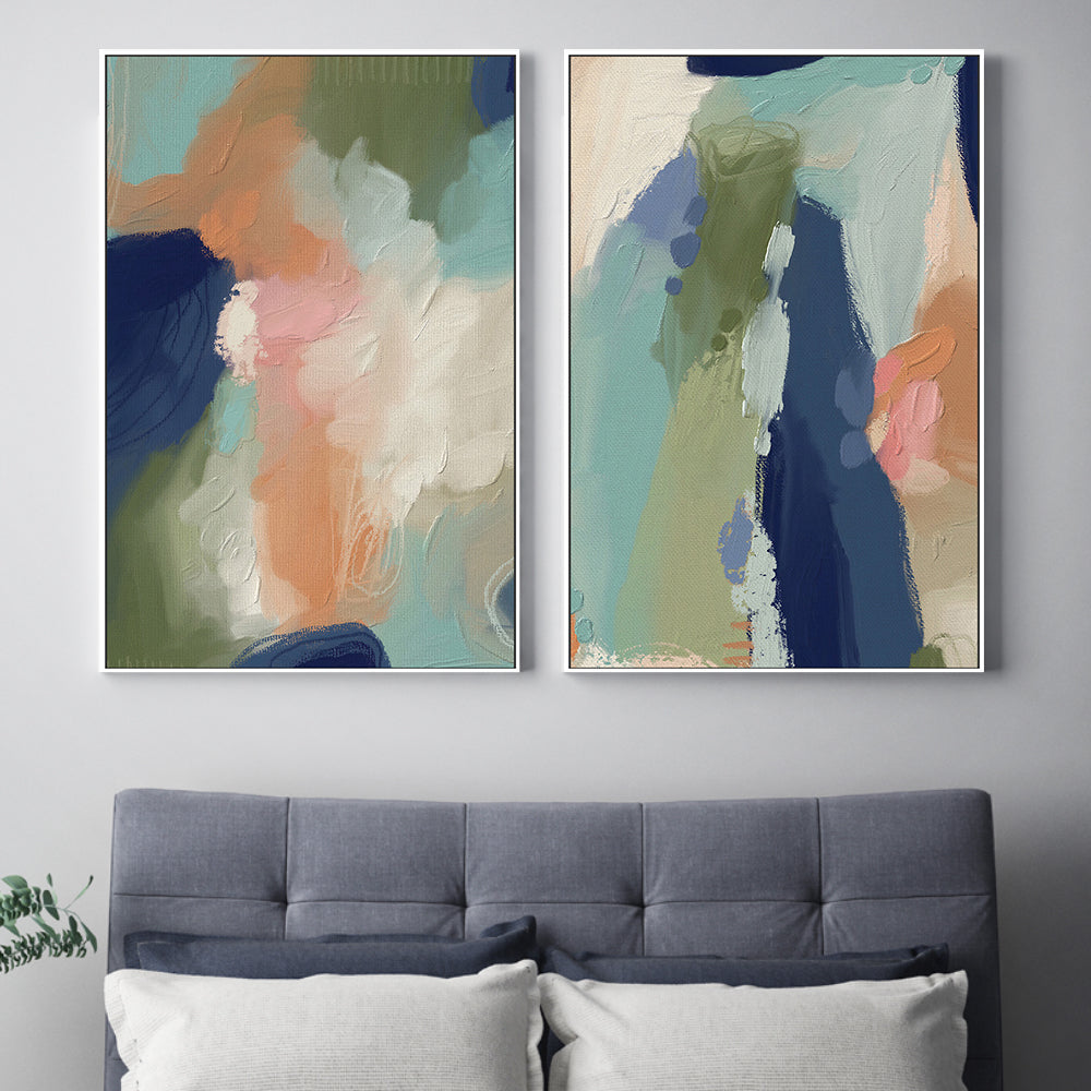 wall-art-print-canvas-poster-framed-Season of Change, Set of 2 , By Lisa Nohren-2