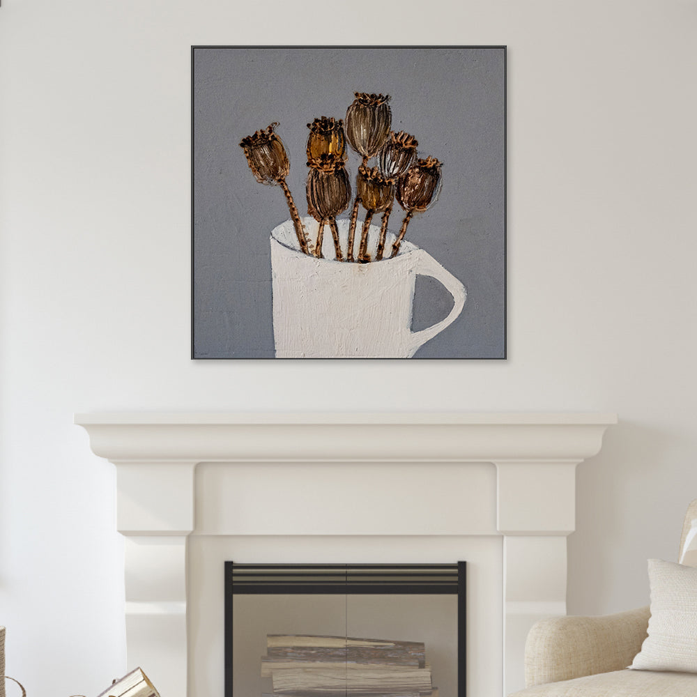 wall-art-print-canvas-poster-framed-Seed Heads , By Louise O'hara-2