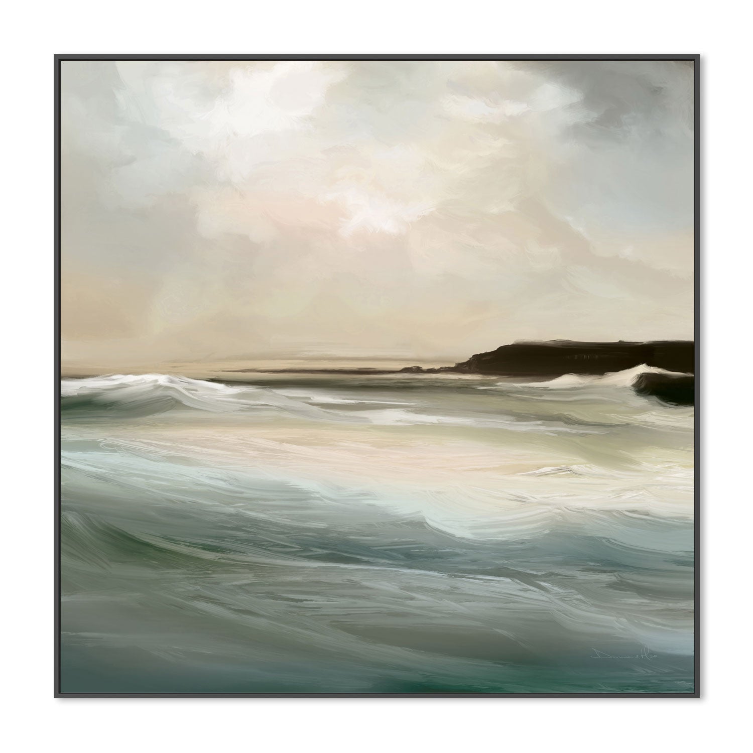 wall-art-print-canvas-poster-framed-Sennen Cove , By Dan Hobday-GIOIA-WALL-ART