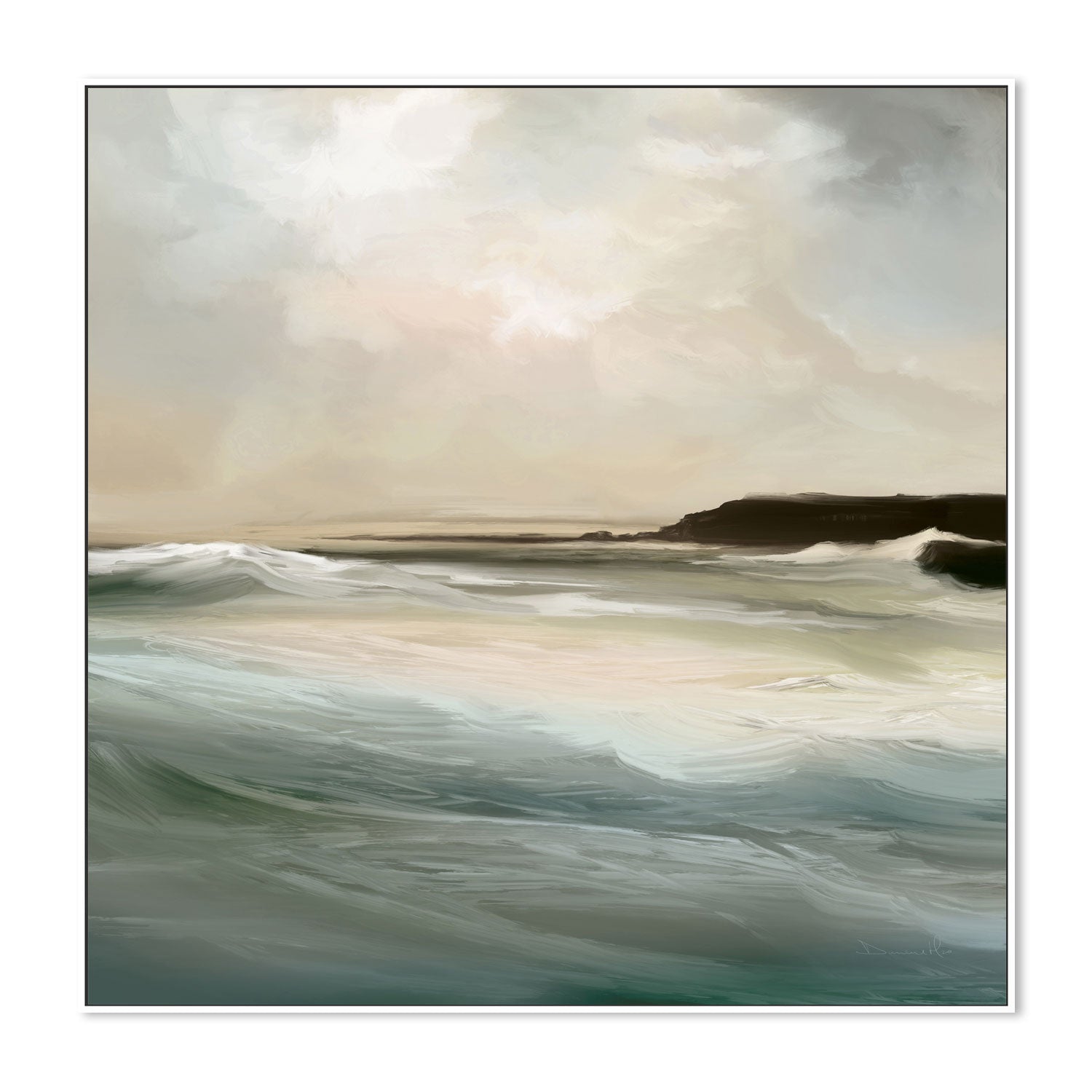 wall-art-print-canvas-poster-framed-Sennen Cove , By Dan Hobday-GIOIA-WALL-ART