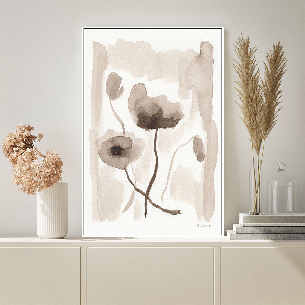 wall-art-print-canvas-poster-framed-Sepia Florals, Style A , By Pamela Munger-GIOIA-WALL-ART